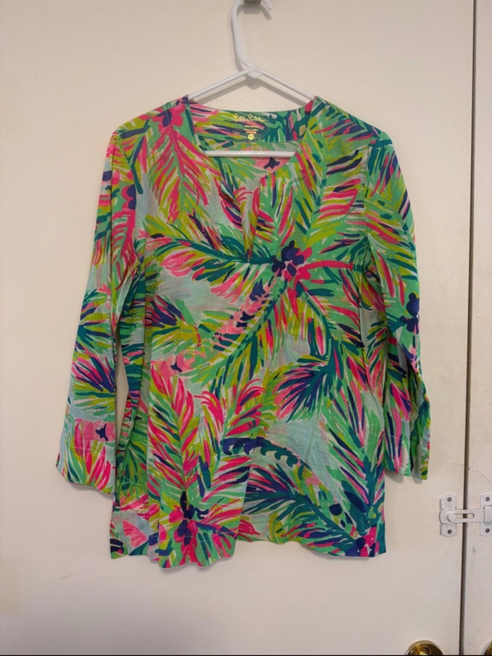 Lilly Pulitzer Amelia Island Tunic in “Island Time”